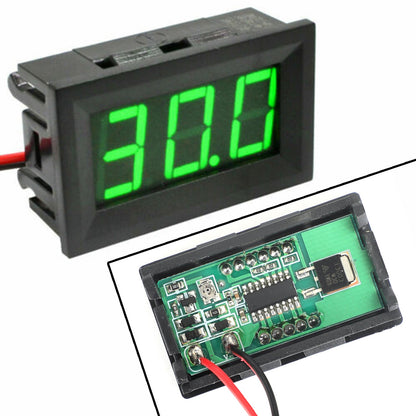 5Pcs Dc5-120V 0.56" 2 fili Led pannello display digitale voltmetro volt tester