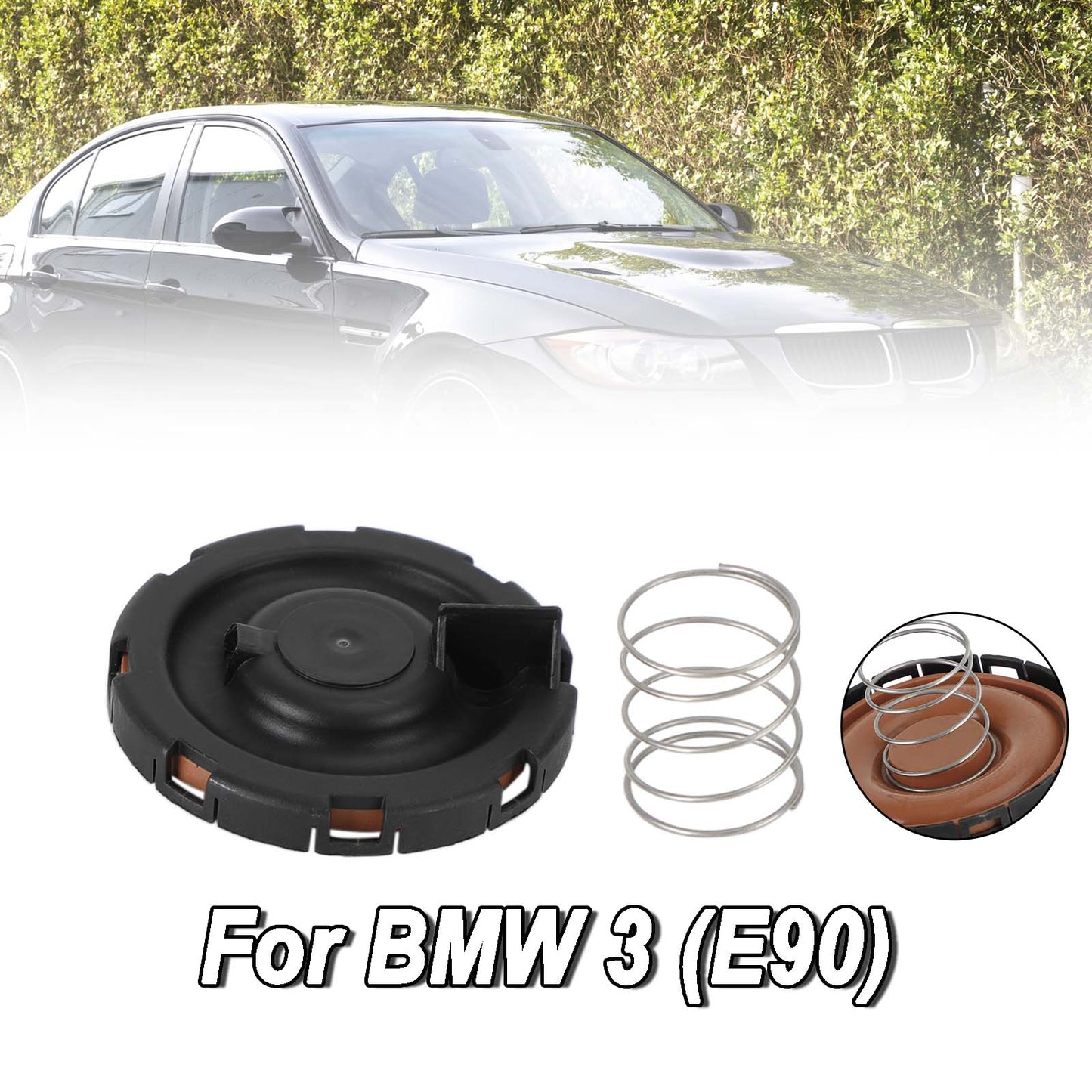 BMW N57 6.cyl E90 F30 F10 F11 Valvola di sfiato carter a membrana 11128507607