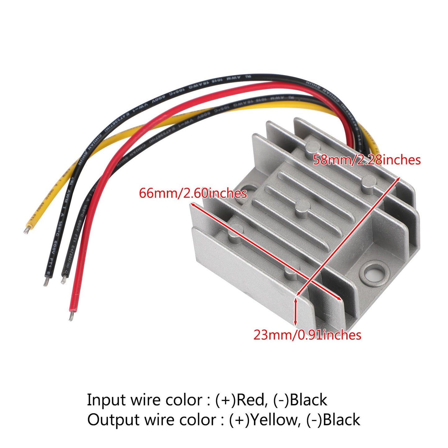 Regolatore convertitore di potenza CC/CC step-down impermeabile da 24 V a 12 V 3 A 36 W