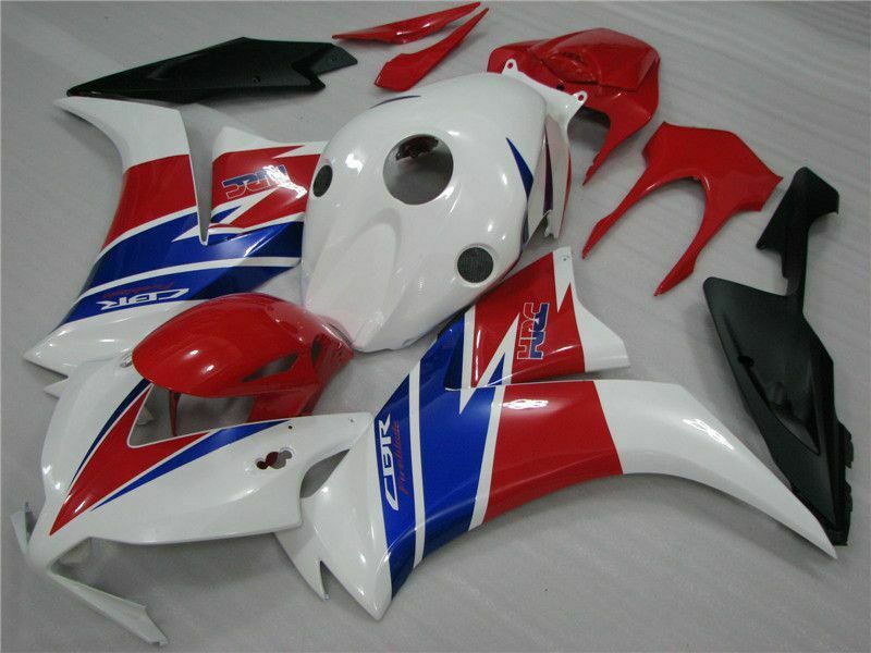 Kit Carenatura Per Honda CBR1000RR 2012-2016 Bianco Rosso ABS Stampo Ad Iniezione Carrozzeria Generico