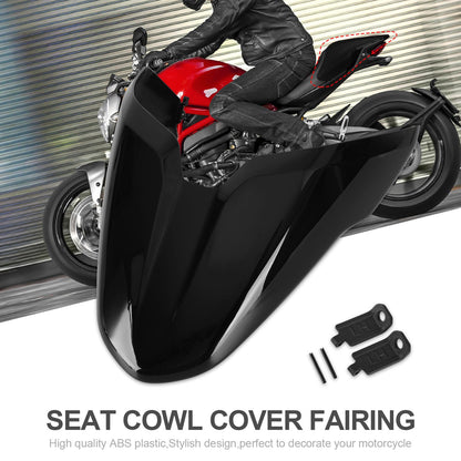 Carenatura coprisella passeggero posteriore/sellino per Ducati Monster 797 821 1200 Generico