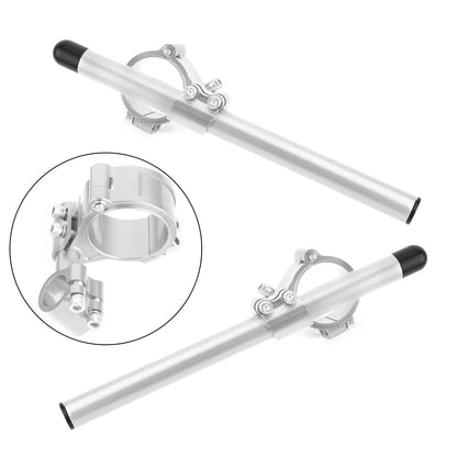 Kit manubrio forcella tubo forcella CNC girevole regolabile universale da 47 mm