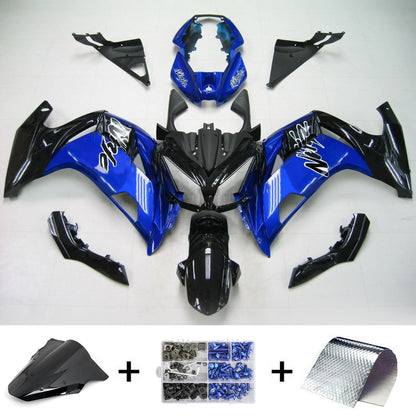 Amotopart 2012-2016 kit kit carenatura a blu scuro kawasaki ninja 650