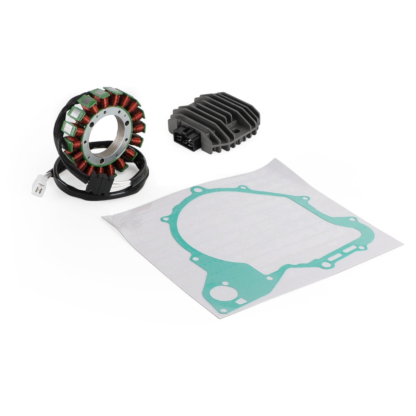 Kit guarnizioni bobina statore regolatore per Yamaha XVS 650 400 Drag Star 1996-2000 generico