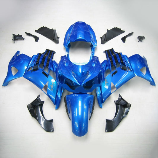 Amotopart Kawasaki 2012-2021 Kit di spostamento blu ZX14R