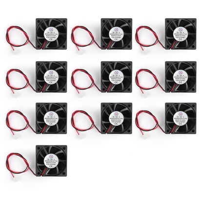 10PCS DC Brushless Raffreddamento Ventola per computer PC 24V 5020s 50x50x20mm Filo a 2 pin