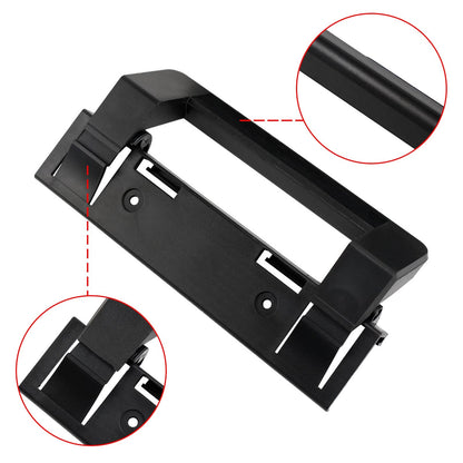 2 × Maniglia per porta del frigorifero per camper, impugnatura nera, hardware per Dometic 3316882900