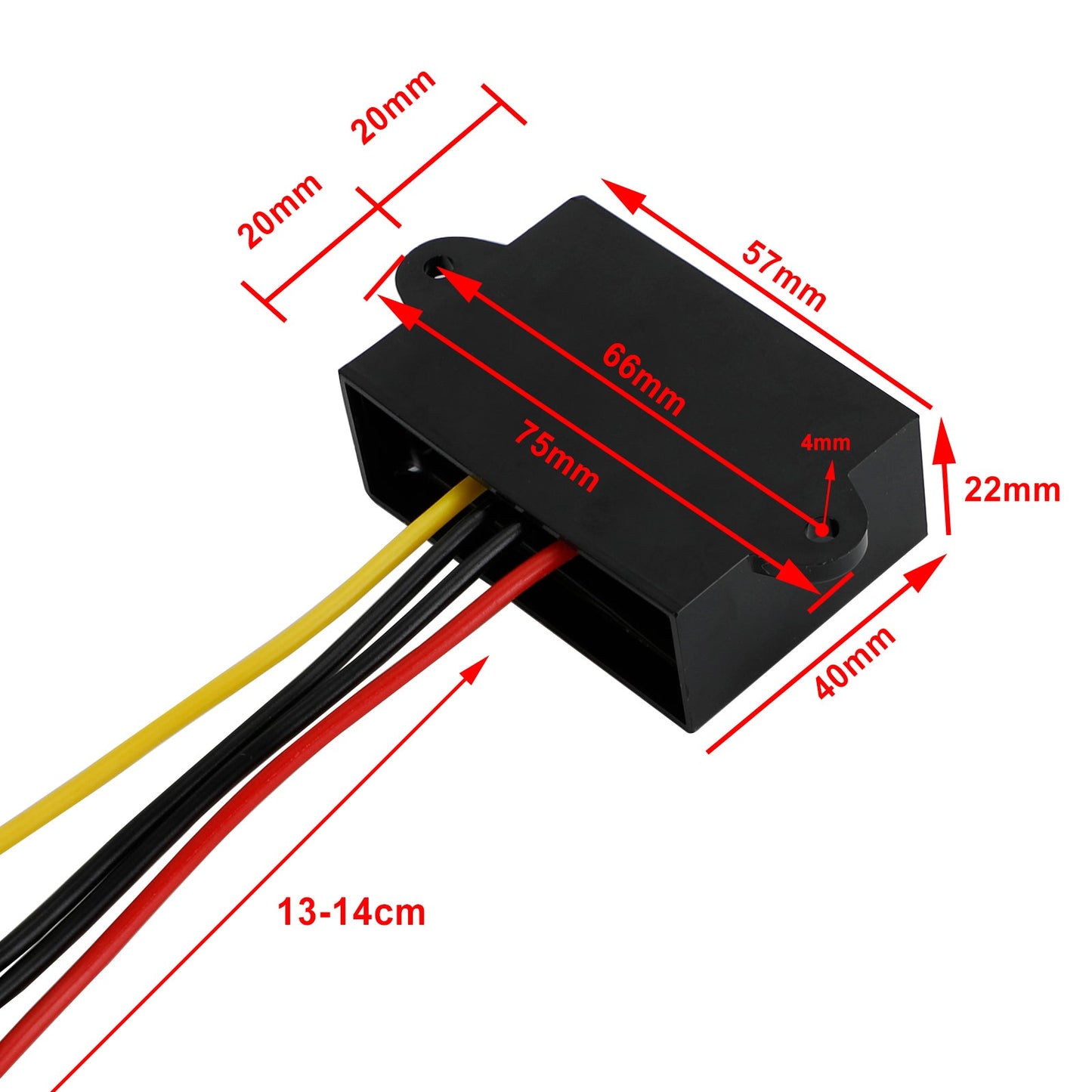 Convertitore step-up Boost DC-DC impermeabile da 12V a 24V Modulo di alimentazione per auto
