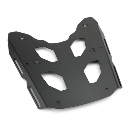 Portapacchi posteriore nero per bauletto per Kawasaki KLE650 Versys 650 16-2019 Generico