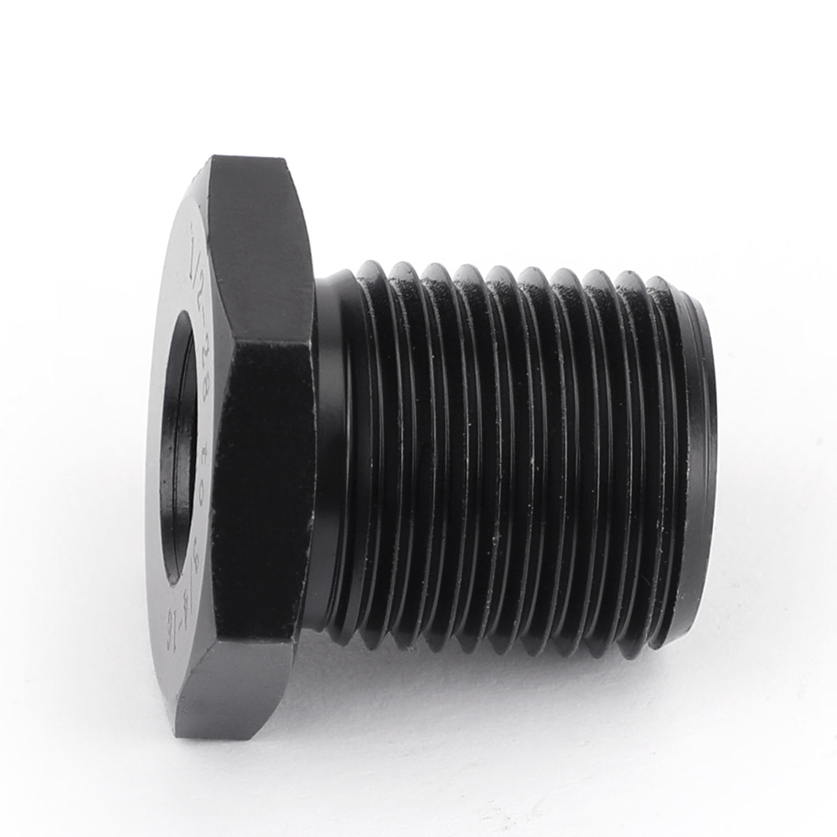 Adattatore filettato per filtro olio da 1/2-28 a 3/4-16 più resistente dell'alluminio Nuovo