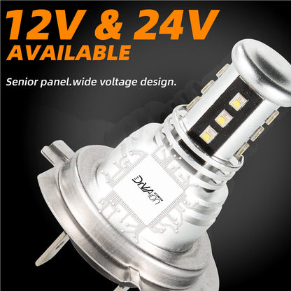 Faro LED 6000K 2000W 300000LM Lampadine Anabbaglianti Alta Potenza Generico