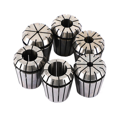 6Pcs ER32 Pinza a molla 1/2 "-5/8" per macchina per incisione di utensili per tornio di fresatura CNC