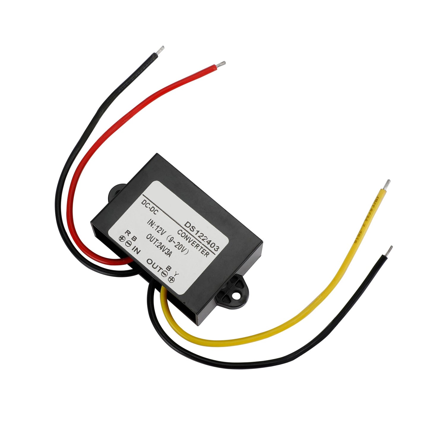 Convertitore step-up Boost DC-DC impermeabile da 12V a 24V Modulo di alimentazione per auto