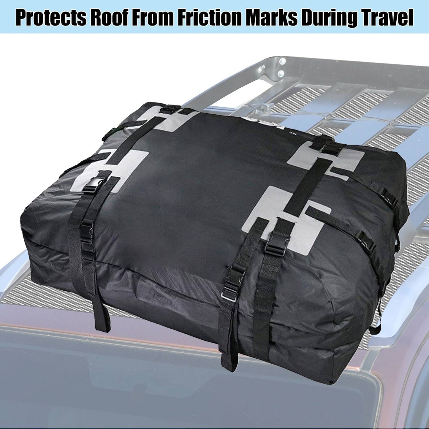 Borsa portapacchi portapacchi portapacchi impermeabile per auto Borsa portabagagli con tappetino antiscivolo