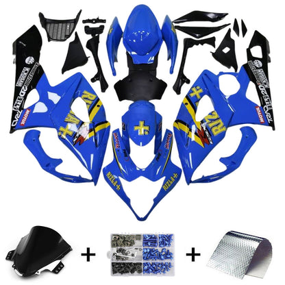 Amotopart Suzuki GSXR1000 2005-2006 K5 Kit carena Carrozzeria Plastica ABS