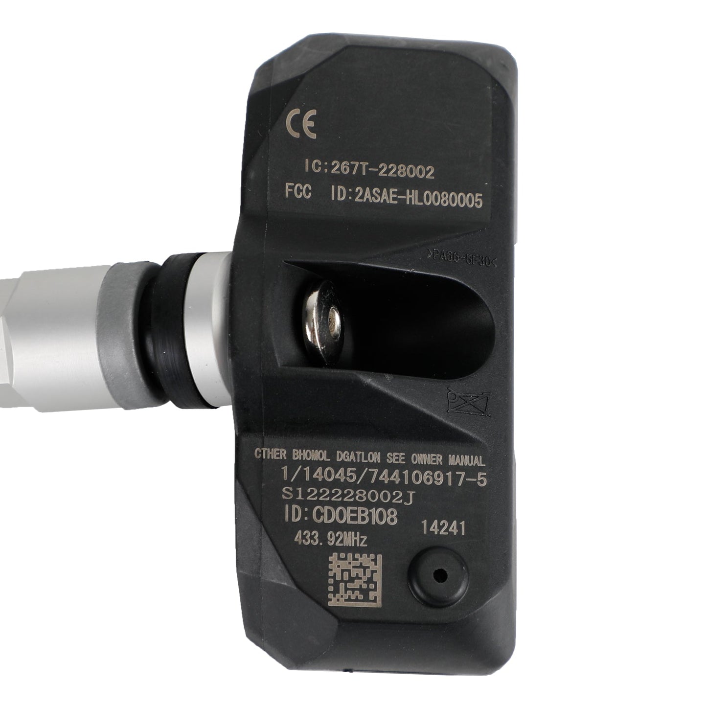 Benz GL550 GL320 S450 Sistema di monitoraggio della pressione dei pneumatici Sensore A0025406717 4 PZ