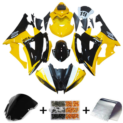 Amotopart Yamaha YZF 600 R6 2008-2016 Kit Carena Carrozzeria Plastica ABS