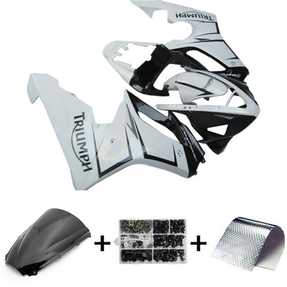 Amotopart Kit Carena Triumph Daytona 675 2006-2008 Carrozzeria Plastica ABS