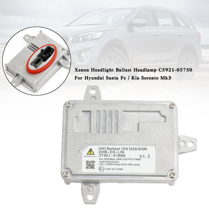 Faro allo xeno Zavorra Faro C5921-05750 Per Hyundai Santa Fe Kia Sorento