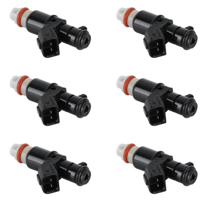 6PCS Iniettori di Carburante 16450-RCA-A01 Fit Honda Accord 2003-2007 3.0L Acura ILX Generico