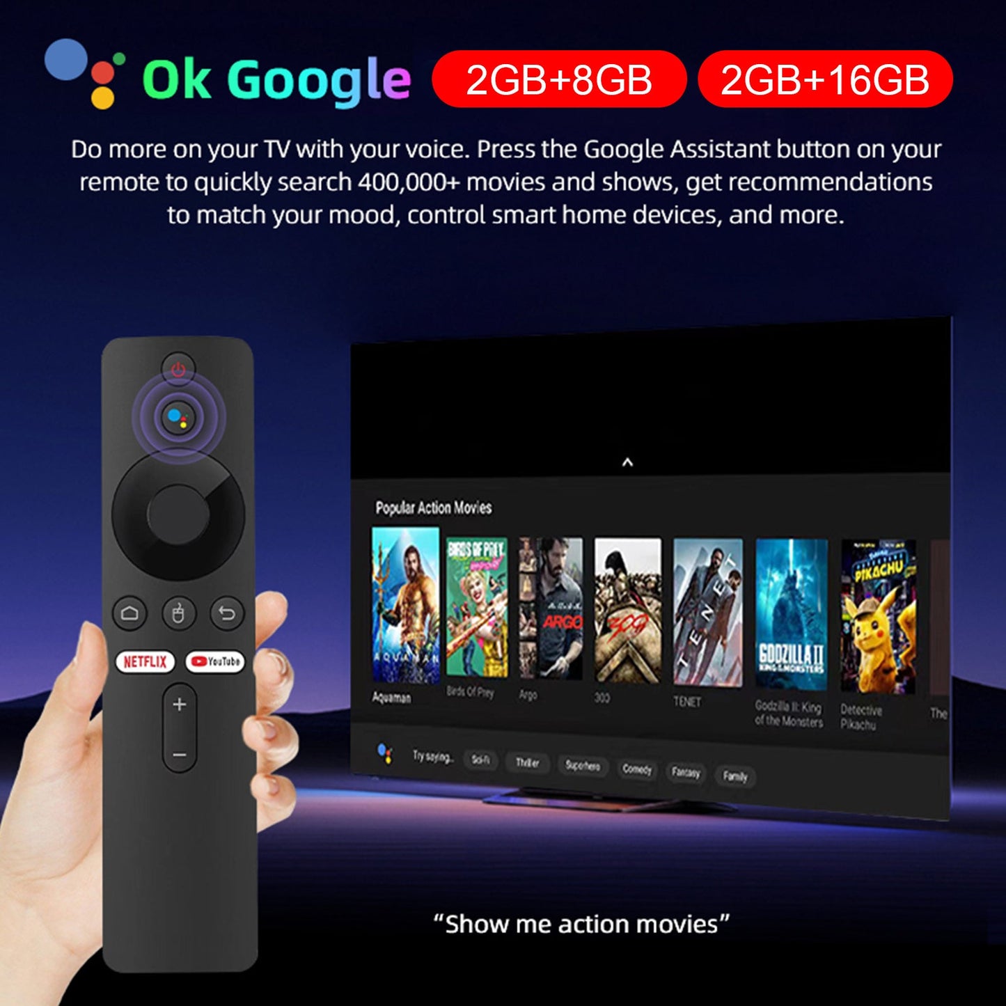G96tv stick Android13.0 RAM 2GB ROM 8GB Dopon-Band Dongle Set-Top Box 4K Player Bluetooth TV Bluetooth TV Box