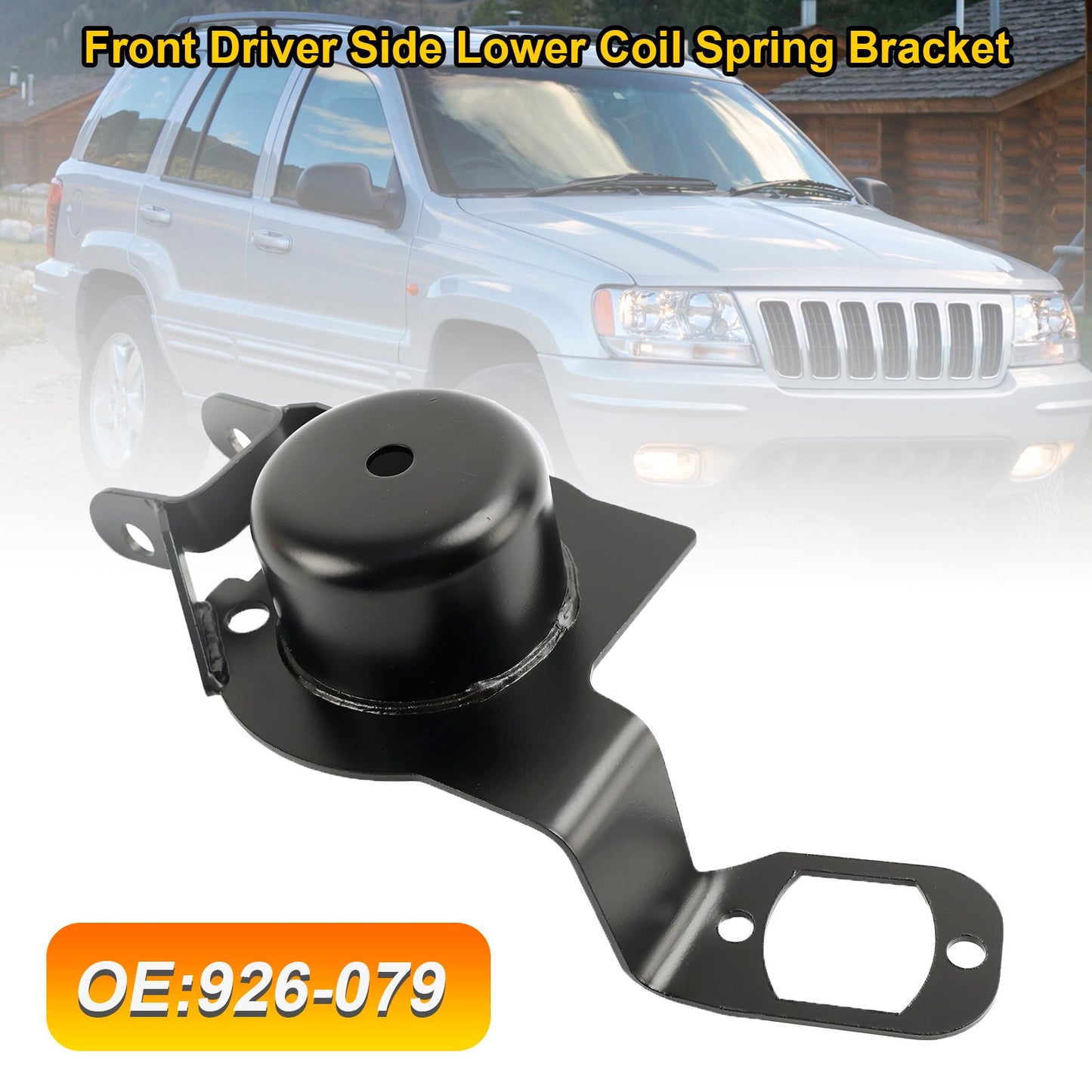 Jeep Grand Cherokee 1999-2004 Staffa molla elicoidale anteriore inferiore conducente 926-079