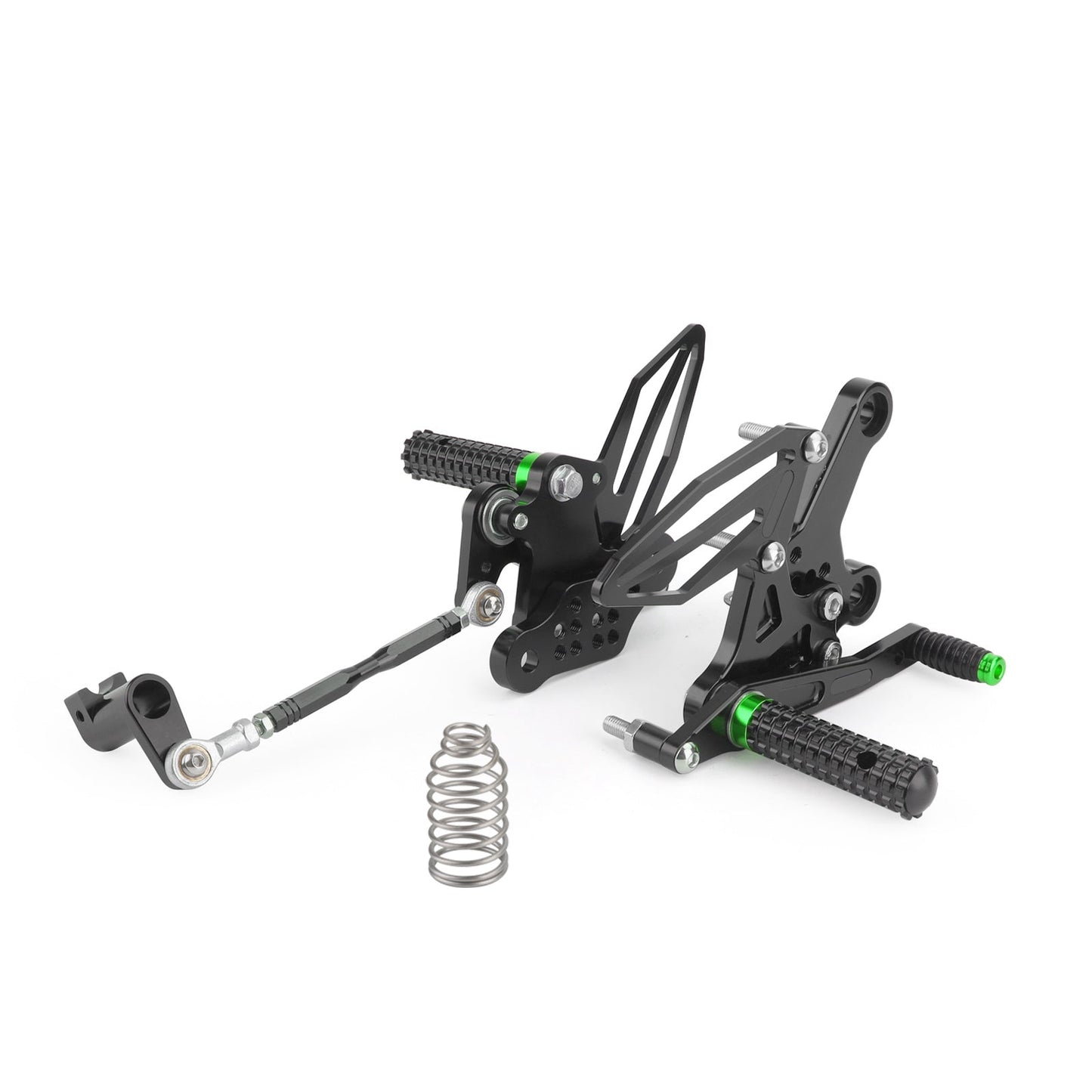 Pedane Pedane Regolabili Pedane Rest Fit per Kawasaki Ninja 250/400 2018-2022 Generico