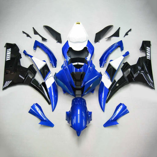 Amotopart Yamaha 2006-2007 YZF 600 R6 Kit di punta nera blu