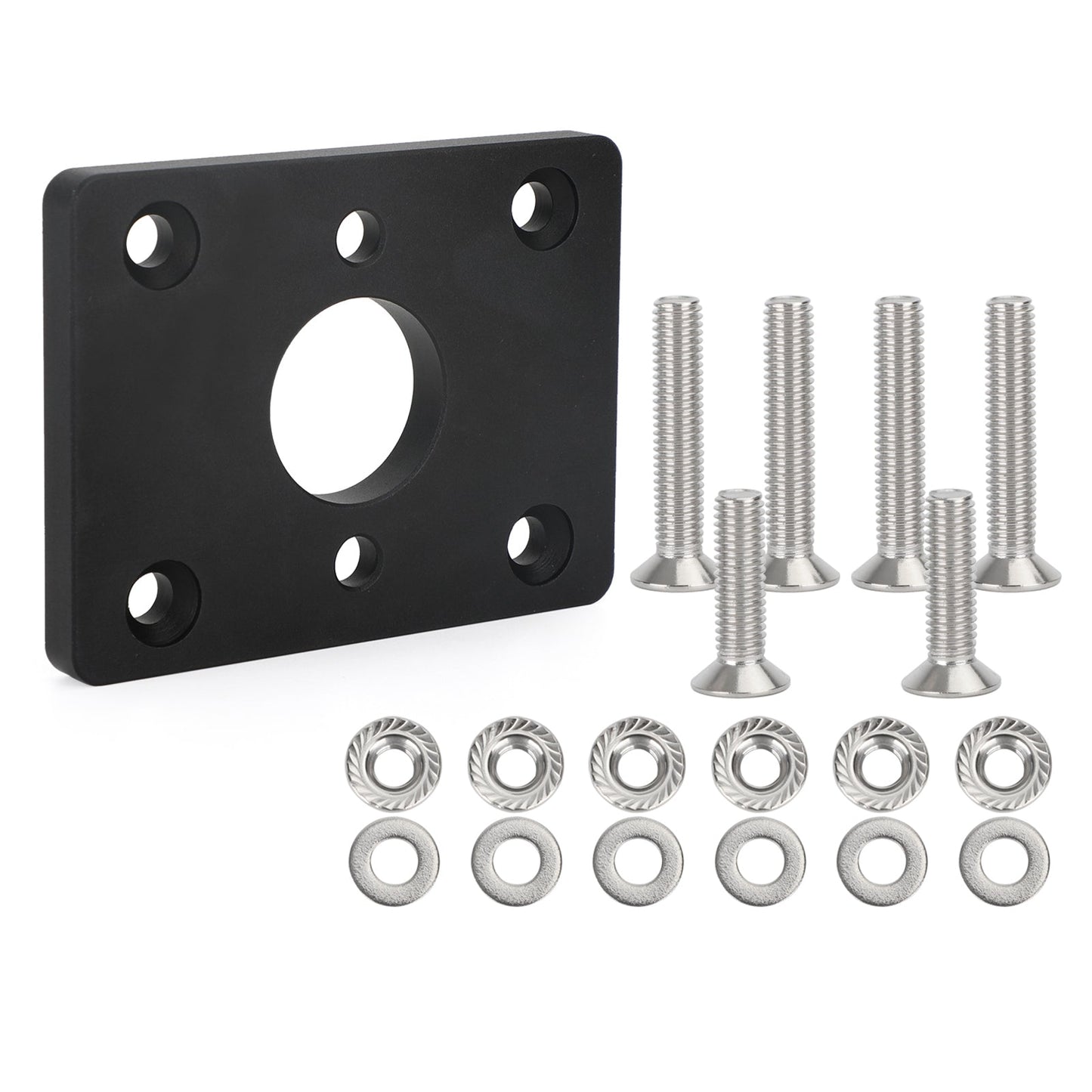 Black Brake Booster Eliminator Elimina piastra adattatore per Honda Civic Integra generico