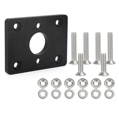 Black Brake Booster Eliminator Elimina piastra adattatore per Honda Civic Integra generico