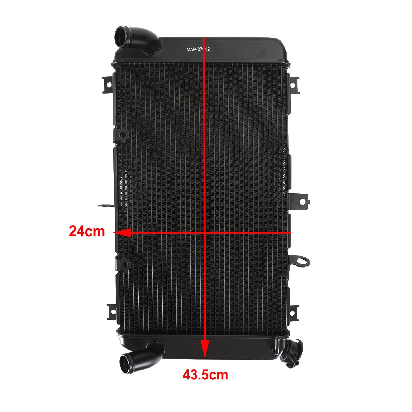 Raffreddamento del dispositivo di raffreddamento del radiatore in alluminio adatto per moto Kawasaki Z900 2017-2021 2020 generico