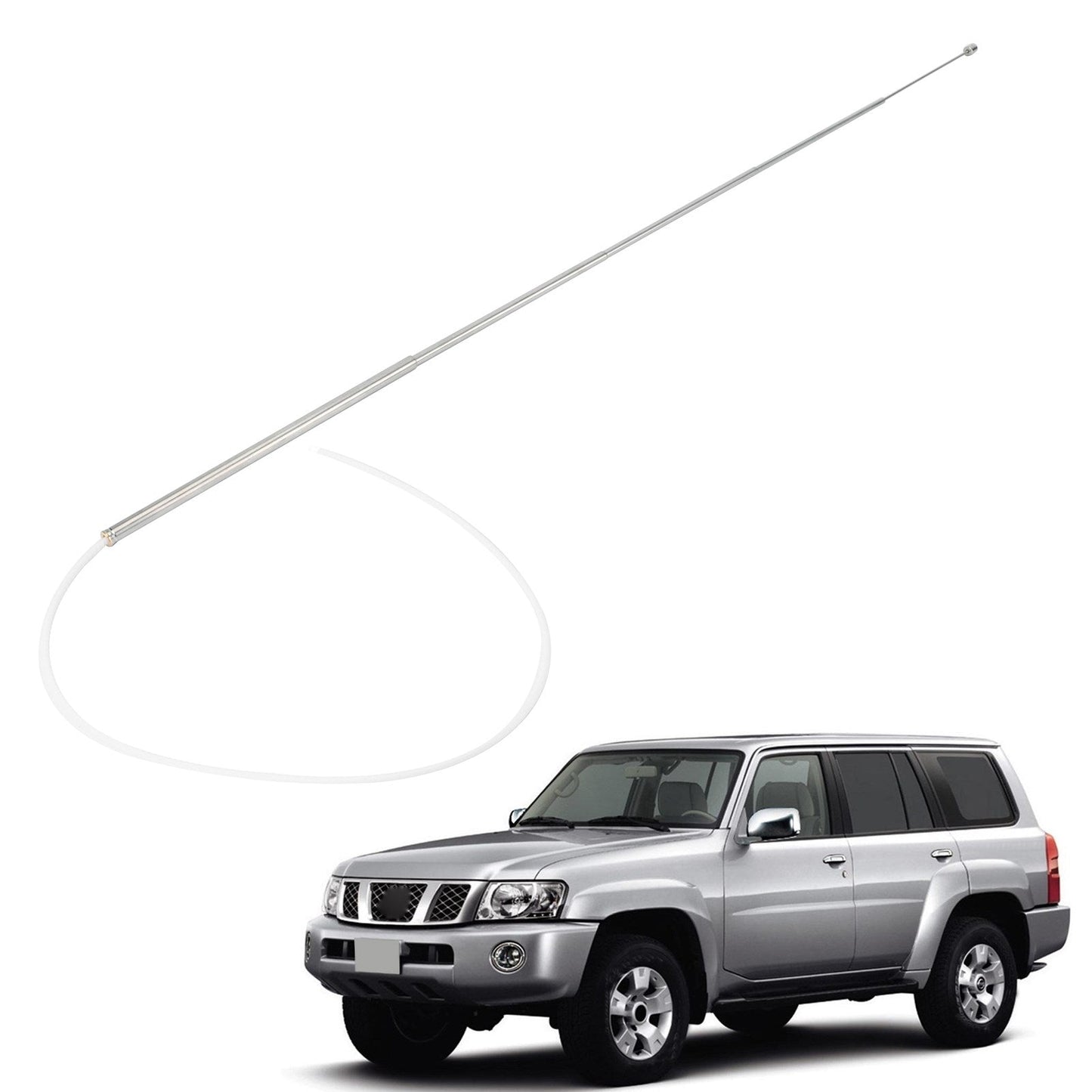 Power Antenna Mast FYE014012 Adatto per Nissan Patrol GU Y61 Generico