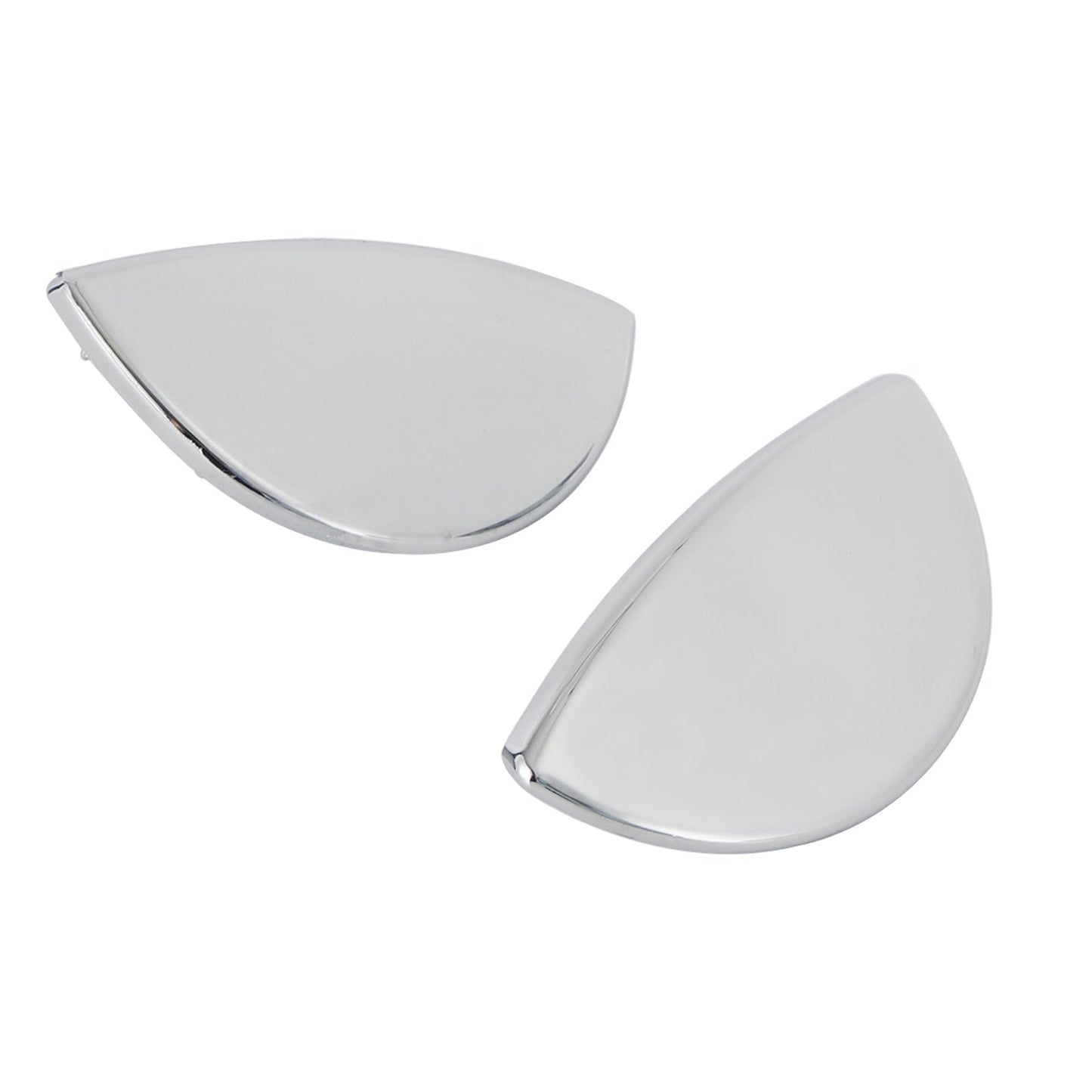 Chrome Left + Right Headlight Washer Cover 61672752559/60 Per Mini Cooper 08-2014 Generico