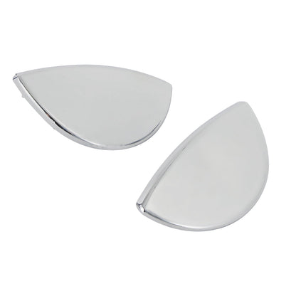 Chrome Left + Right Headlight Washer Cover 61672752559/60 Per Mini Cooper 08-2014 Generico