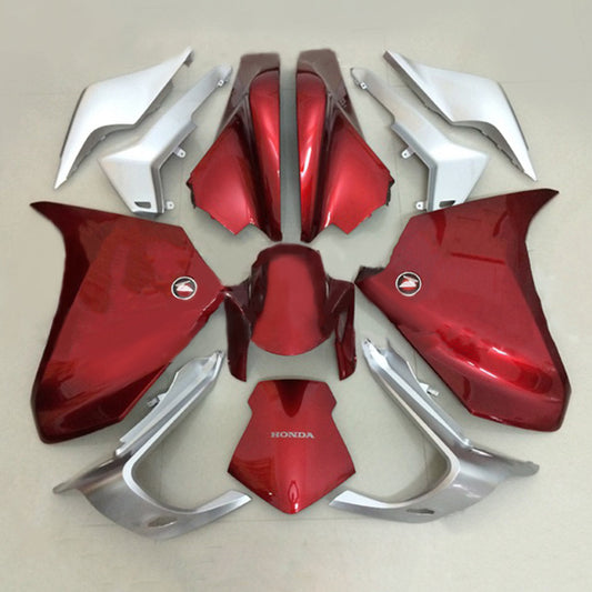 Amotopart Honda VFR1200 2010-2013 Kit carena Carrozzeria Plastica ABS