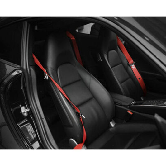 Cintura di sicurezza per auto Fettuccia in poliestere Cintura di sicurezza in nylon retrattile da 3,5 m Generico