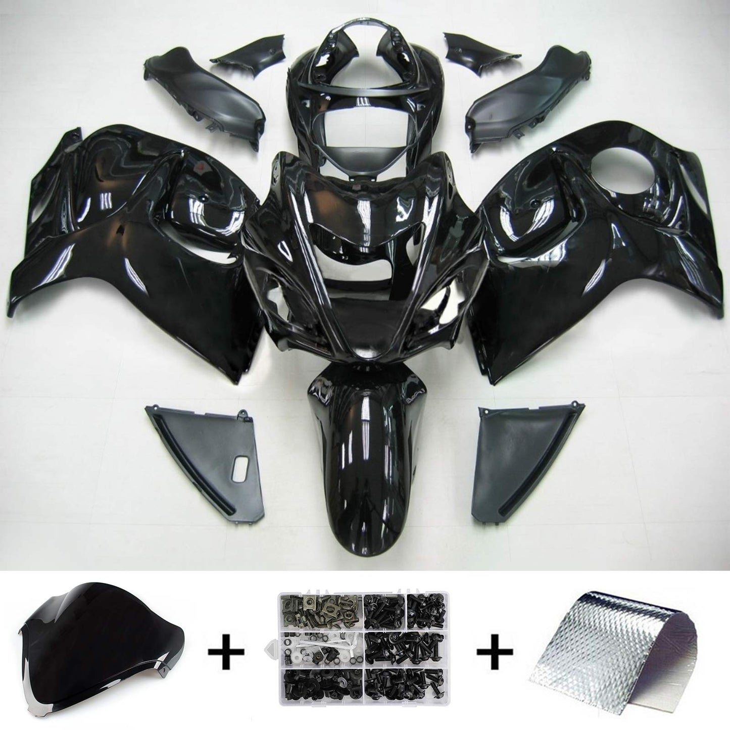 Suzuki Hayabusa GSXR1300 2008-2020 Kit Carenatura Carrozzeria Plastica ABS