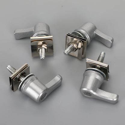 4X Bisaccia Leva di Bloccaggio Bulloni Dadi Set di Montaggio Adatto Per Touring 2001-2020 Generico