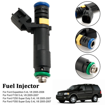 1PCS Iniettore di carburante adatto per Ford F150 F250 F350 Expedition Super Duty 2005-2007 5.4L