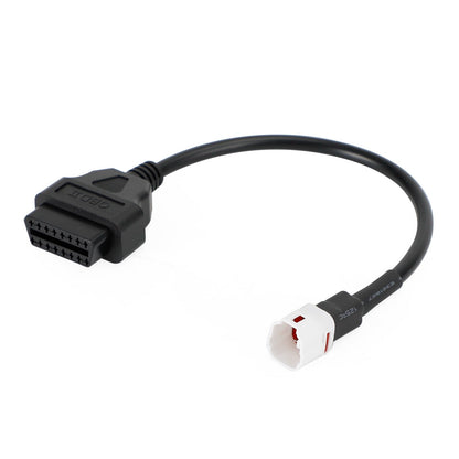 Connettore adattatore diagnostico cavo da 4 pin a OBD2 adatto per Yamaha R1 R6 MT09