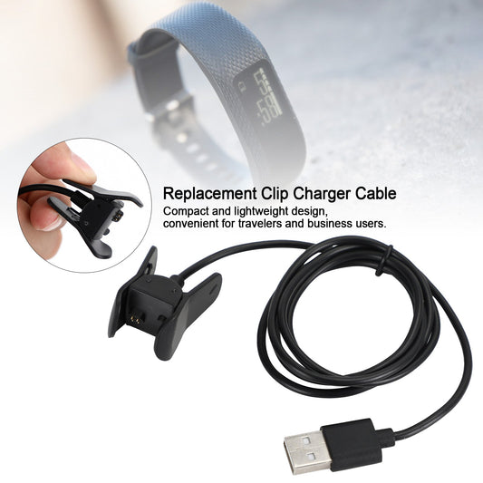 Cavo di ricarica di ricambio per caricabatterie dati USB da 1 m per smartwatch vivosmart 3