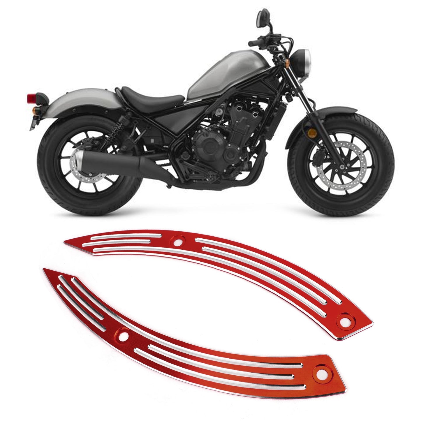 Honda 2017-2019 REBEL CMX500 CMX300 Piastra di copertura parafango posteriore moto