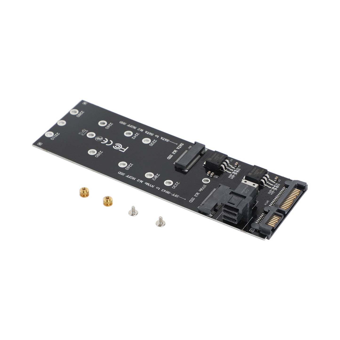 Disco rigido M2 da SFF-8643 a U2 NGFF Adattatore M-Key da M-Key a HD SAS NVME PCIe SSD SATA