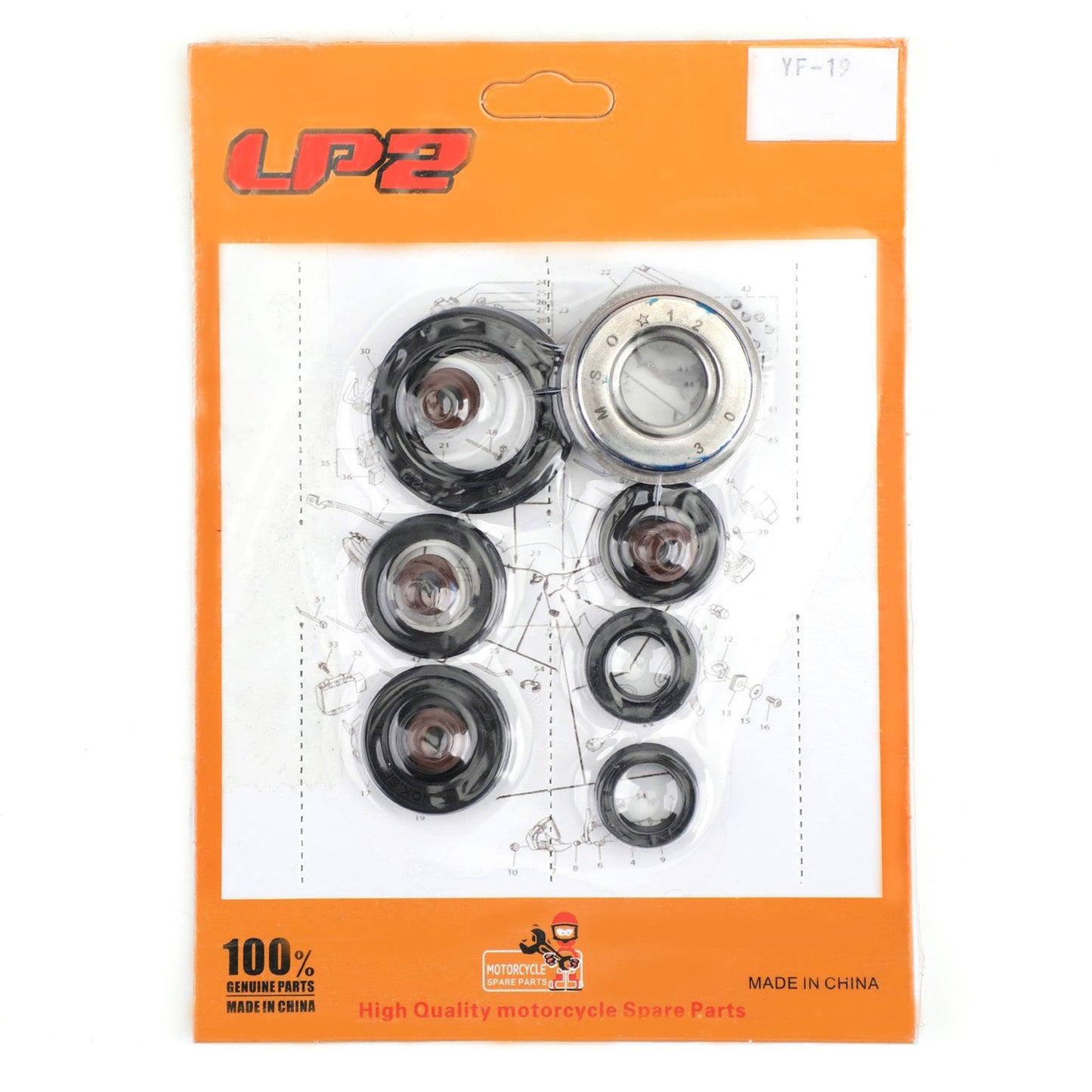 11pcs kit paraolio motore impostato per Honda CRF250L 2013-2017 crf250l CRF-250L generico