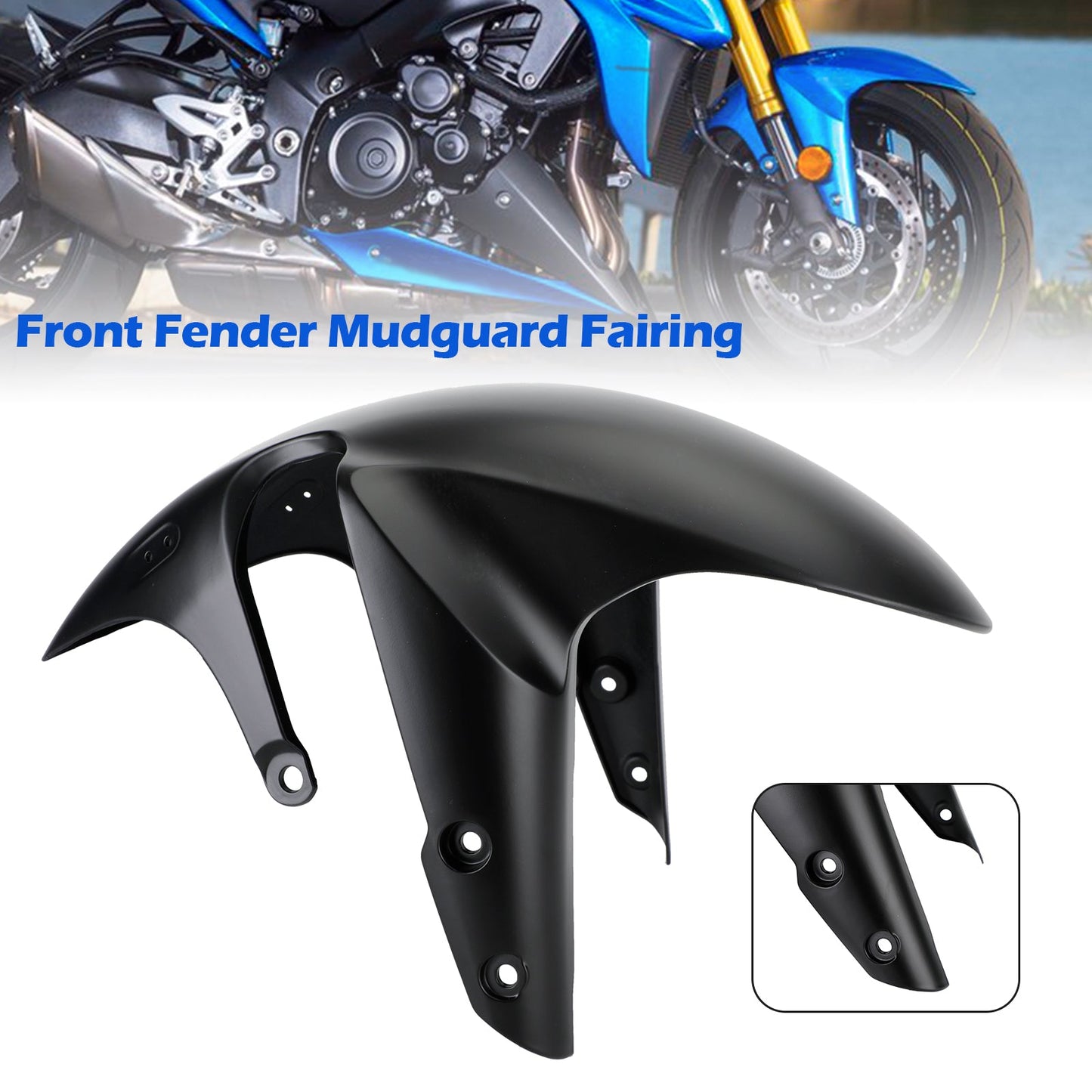 Parafango anteriore parafango Hugger carenatura carenatura per Suzuki GSX-S750 2017-2024 generico