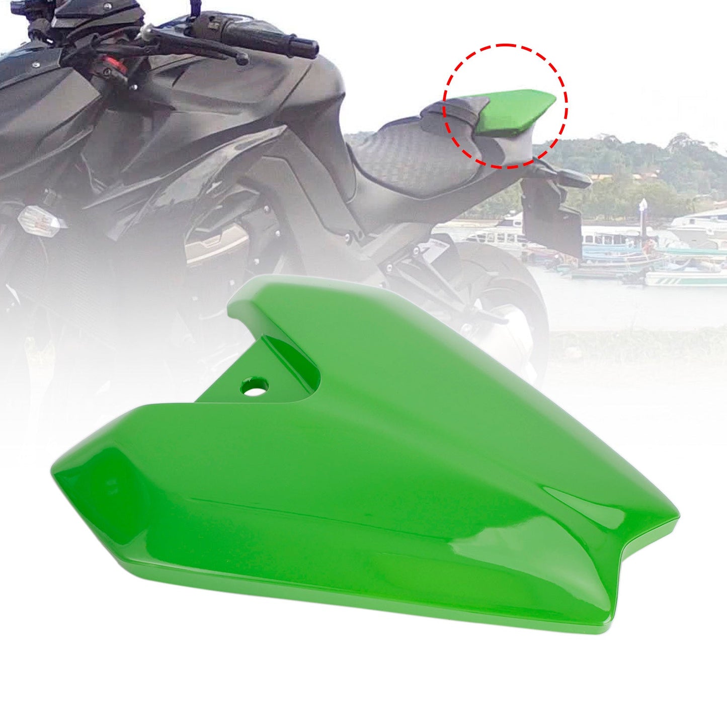 Carenatura per sedile posteriore moto per Kawasaki Z1000 2014-2022 Generico