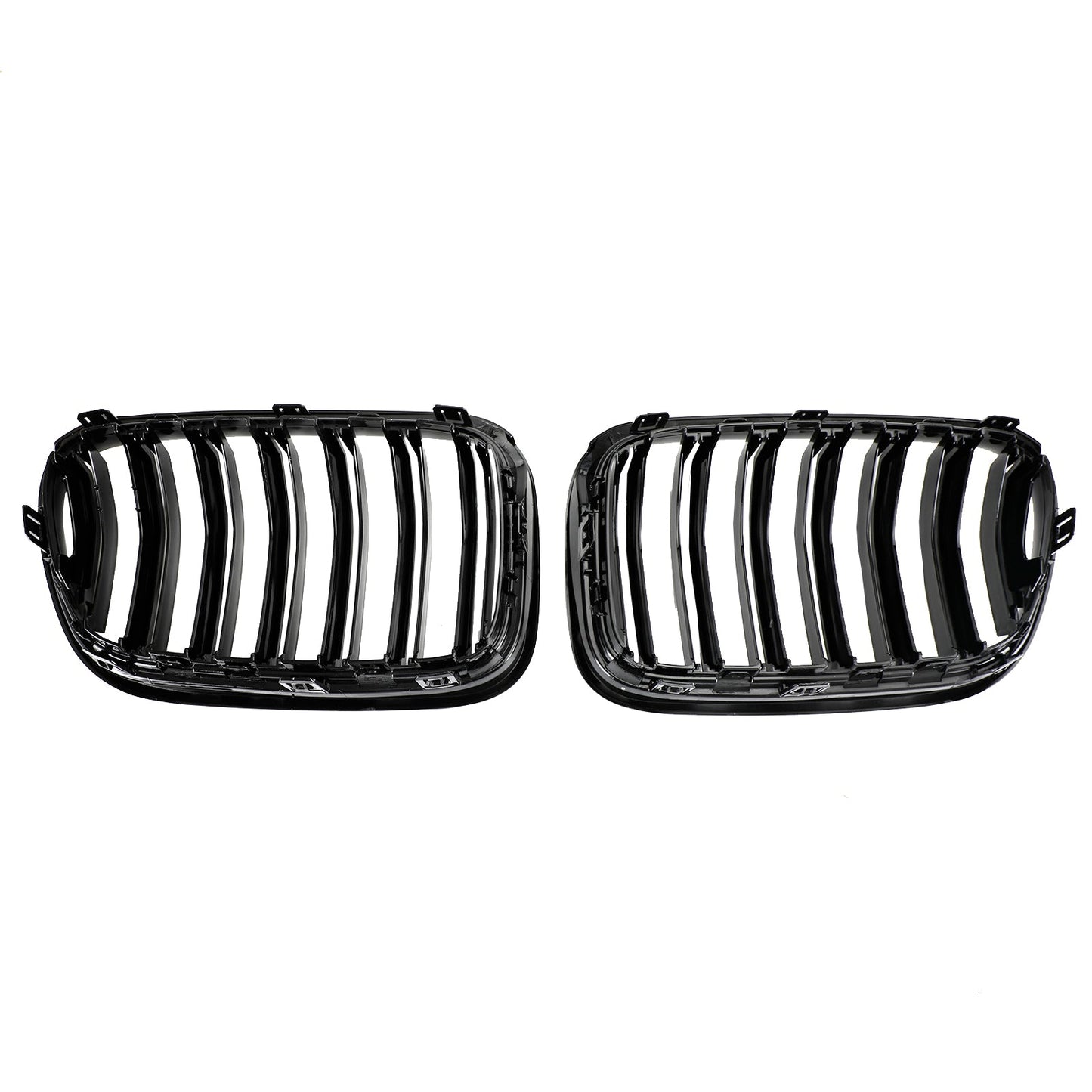 BMW X3 F25 2011-2014 Dual Line nero lucido paraurti anteriore griglia griglia