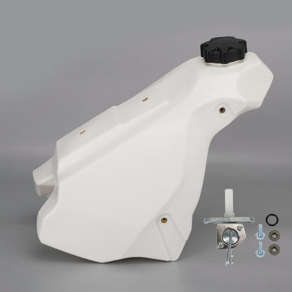 1989-2001 Honda CR500R Serbatoio benzina e tappo kit valvola rubinetto benzina bianco galloni