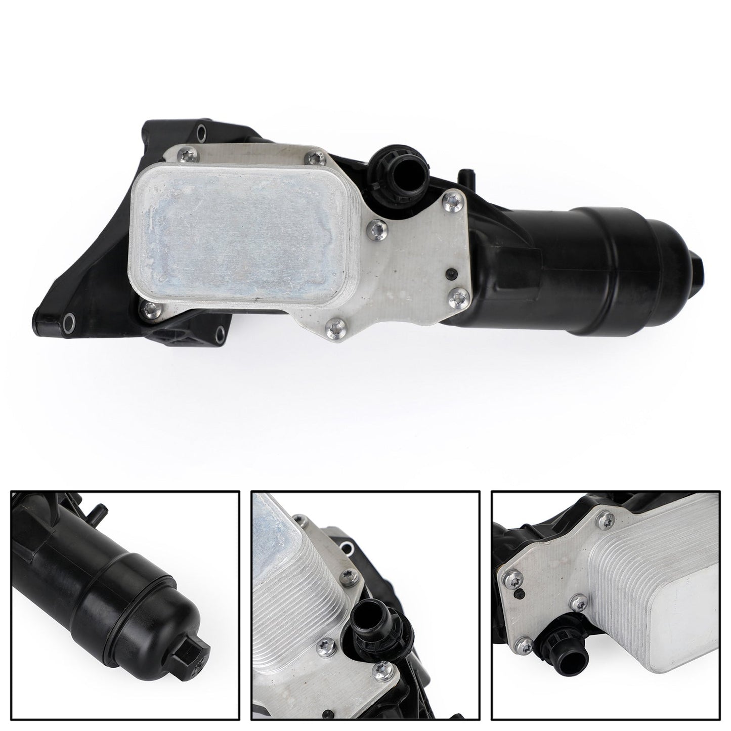 Alloggiamento filtro radiatore olio motore 11428596283 Fit BMW F20 F22 F30 G30 G32 X4 generico