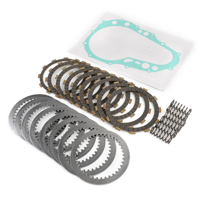 Kit frizione Set Dischi Dischi Piastre Molle Guarnizione adatta per Suzuki LTZ400 2005-2008 Generico